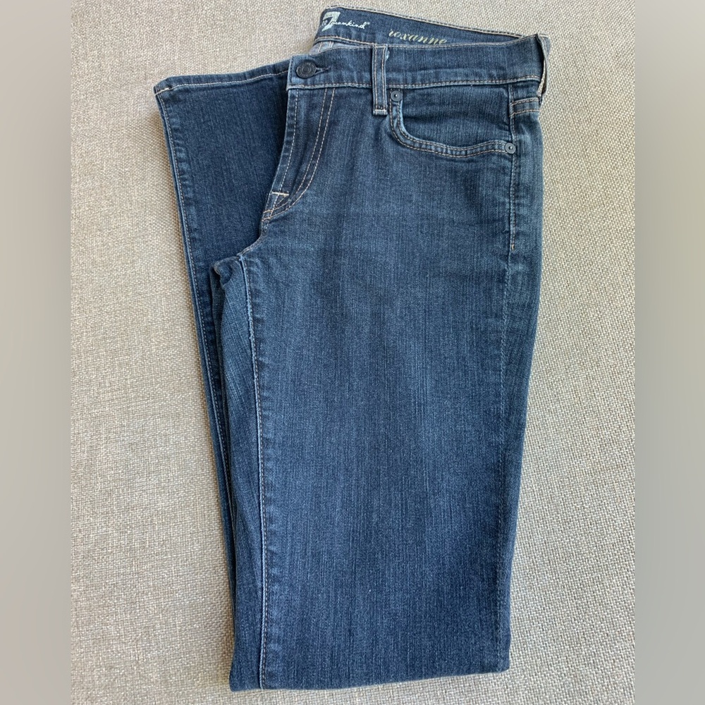 7 For All Mankind Roxanne Skinny Jeans Size 28